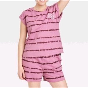MIGHTY FINE short set pajamas 3piece size M